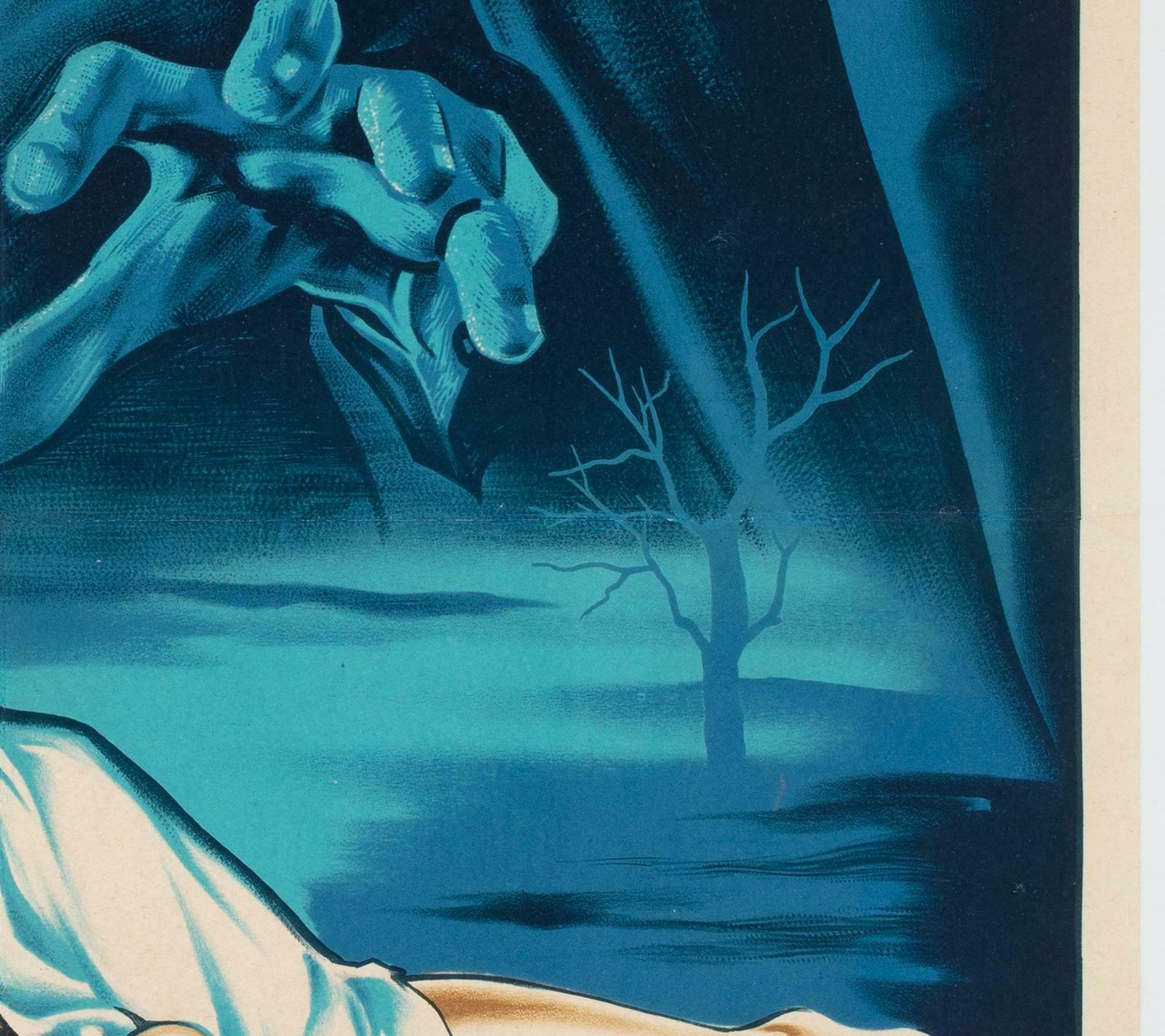 Horror Of Dracula 1959 French Moyenne Film Poster, Guy Gerard Noel photo vinterior