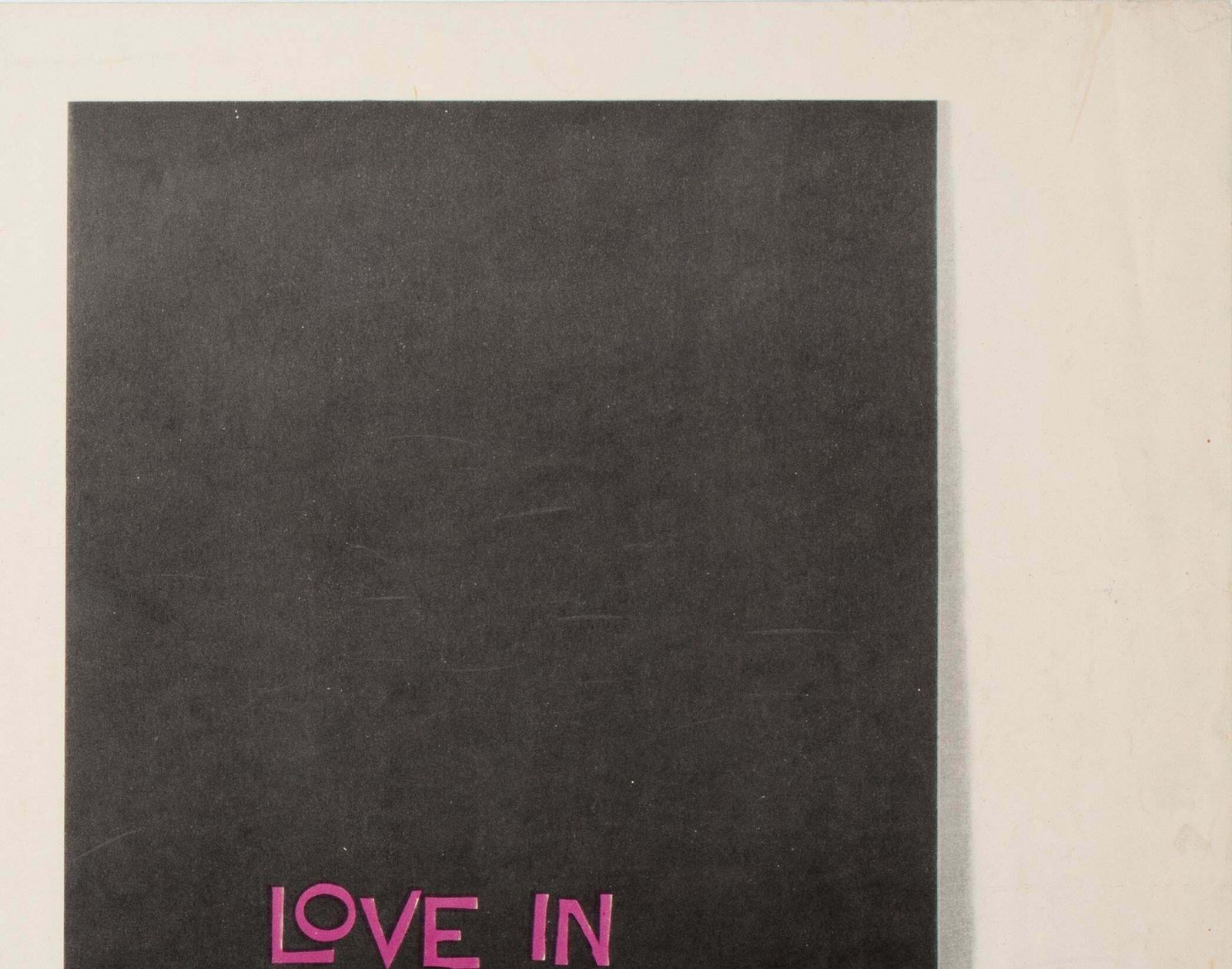 Love In The Afternoon 1957 Us 1/2 Sheet Film Poster, Saul Bass photo Art