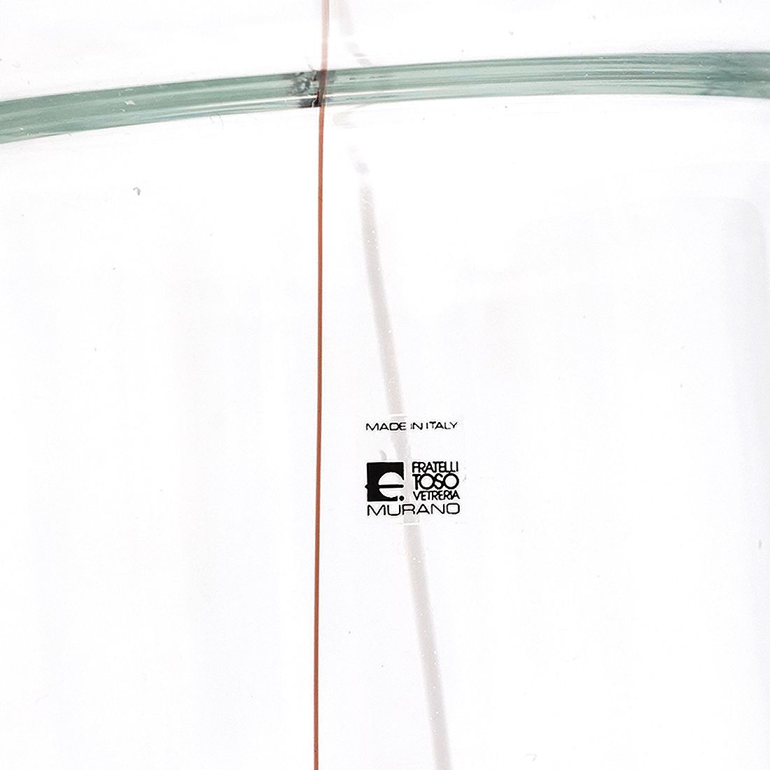photo vinterior “Party” Transparent Glass Vase By Renato Toso For Fratelli Toso, 1970s