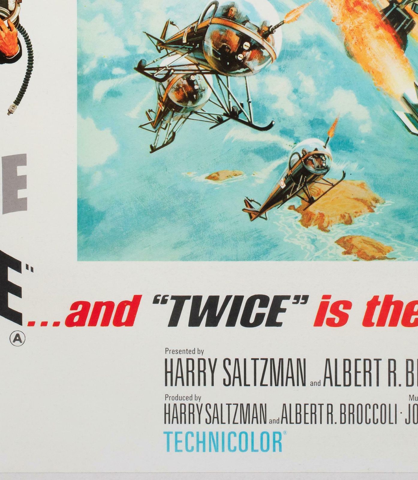 You Only Live Twice 1967 Uk Quad Style B Film Movie Poster, Frank Mccarthy photo buy