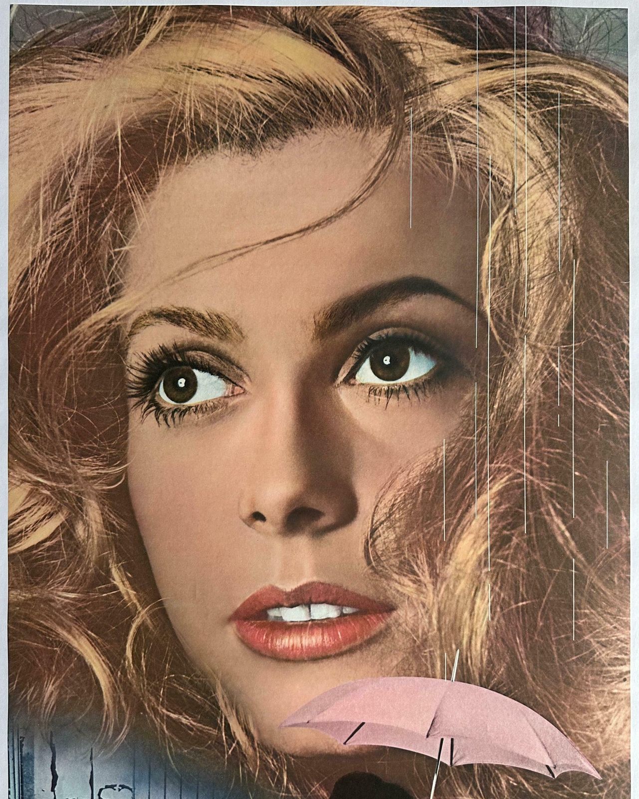 The Umbrellas Of Cherbourg R1973 Japanese 2 Sheet Film Poster photo for sale