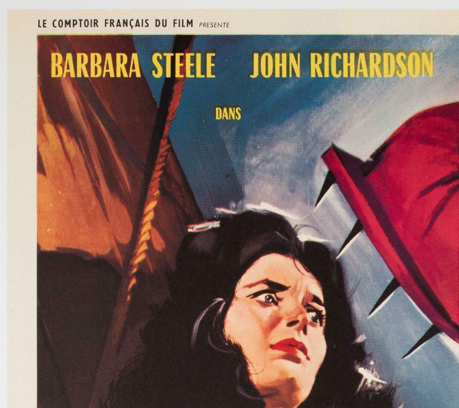 Black Sunday 1961 French Moyenne Film Poster photo for sale