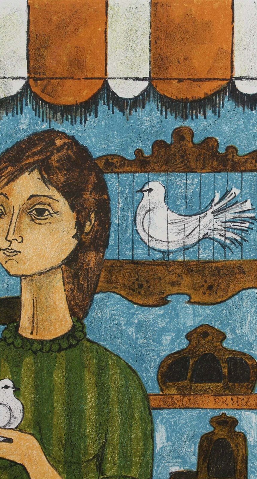 'Melancholic Muses II' By Vincenç Caraltó (Circa 1960s) photo 800.0