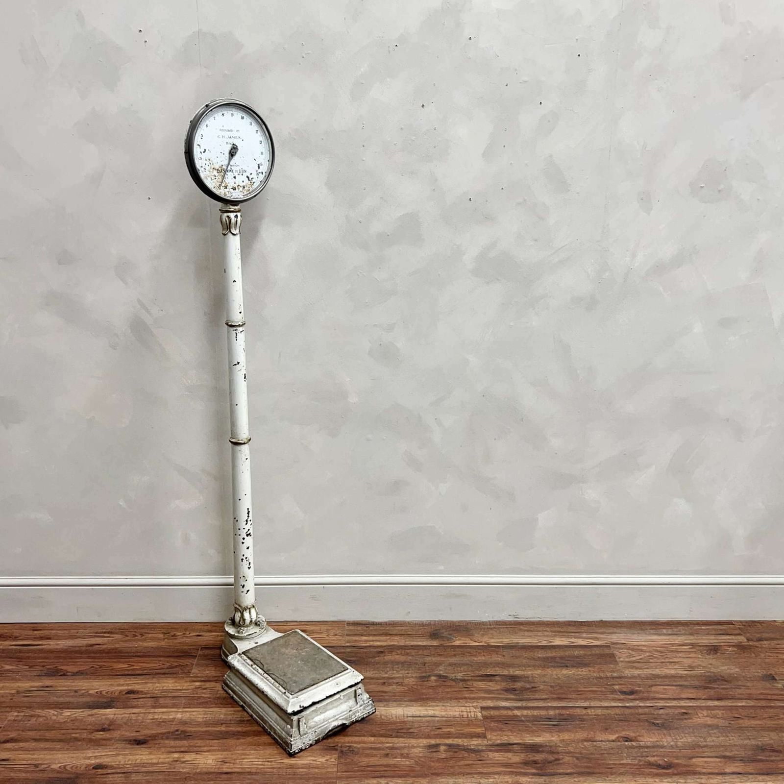 A Set Of English Floor Scales By G,H. James , Bath photo furniture