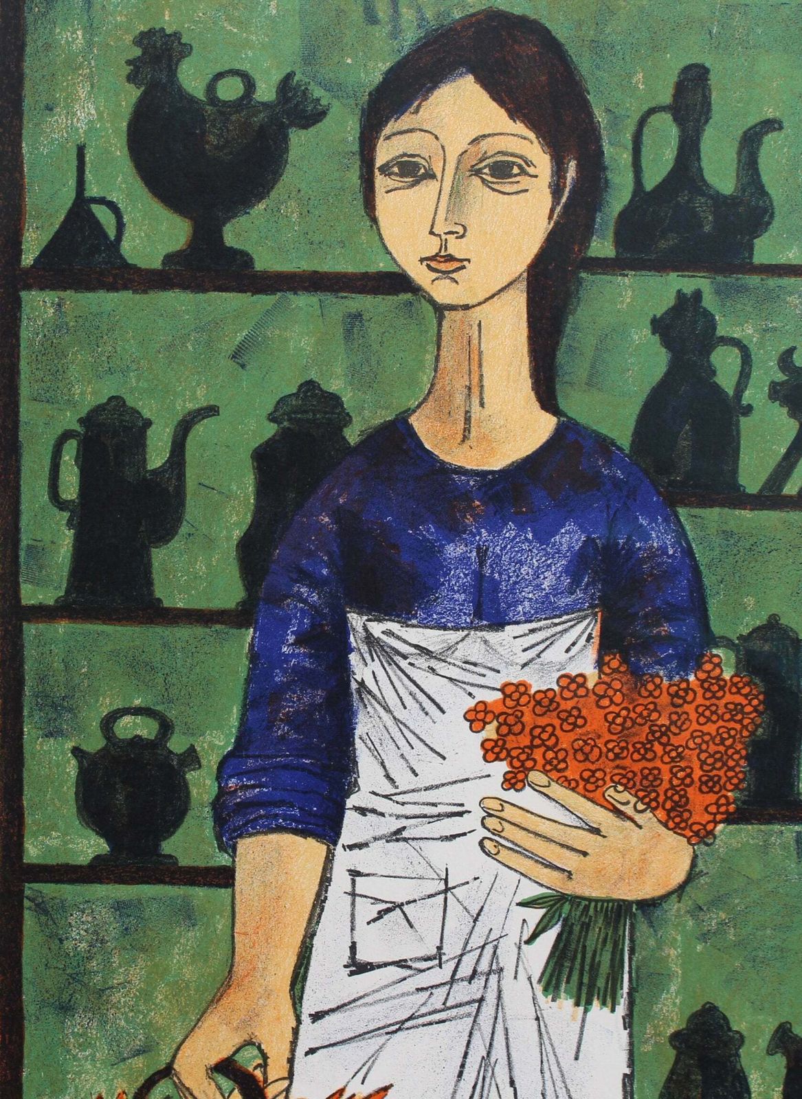 Art 'Melancholic Muses V' By Vicenç Caraltó (Circa 1960s) photo