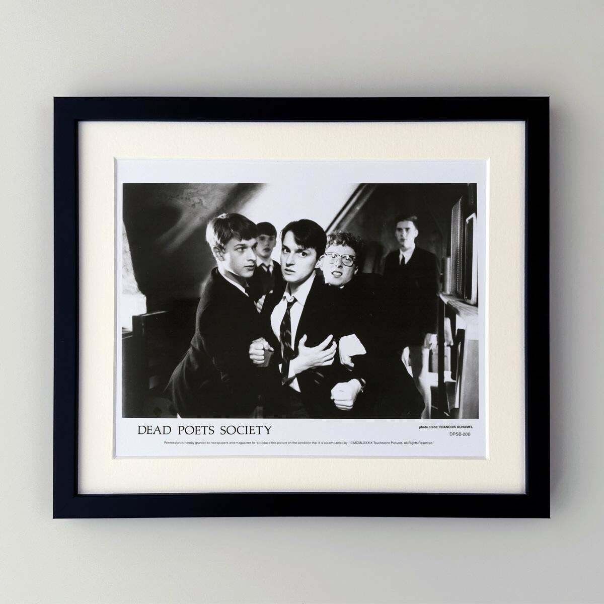 Dead Poet Society Publicity Film Still 1989 Framed photo for sale