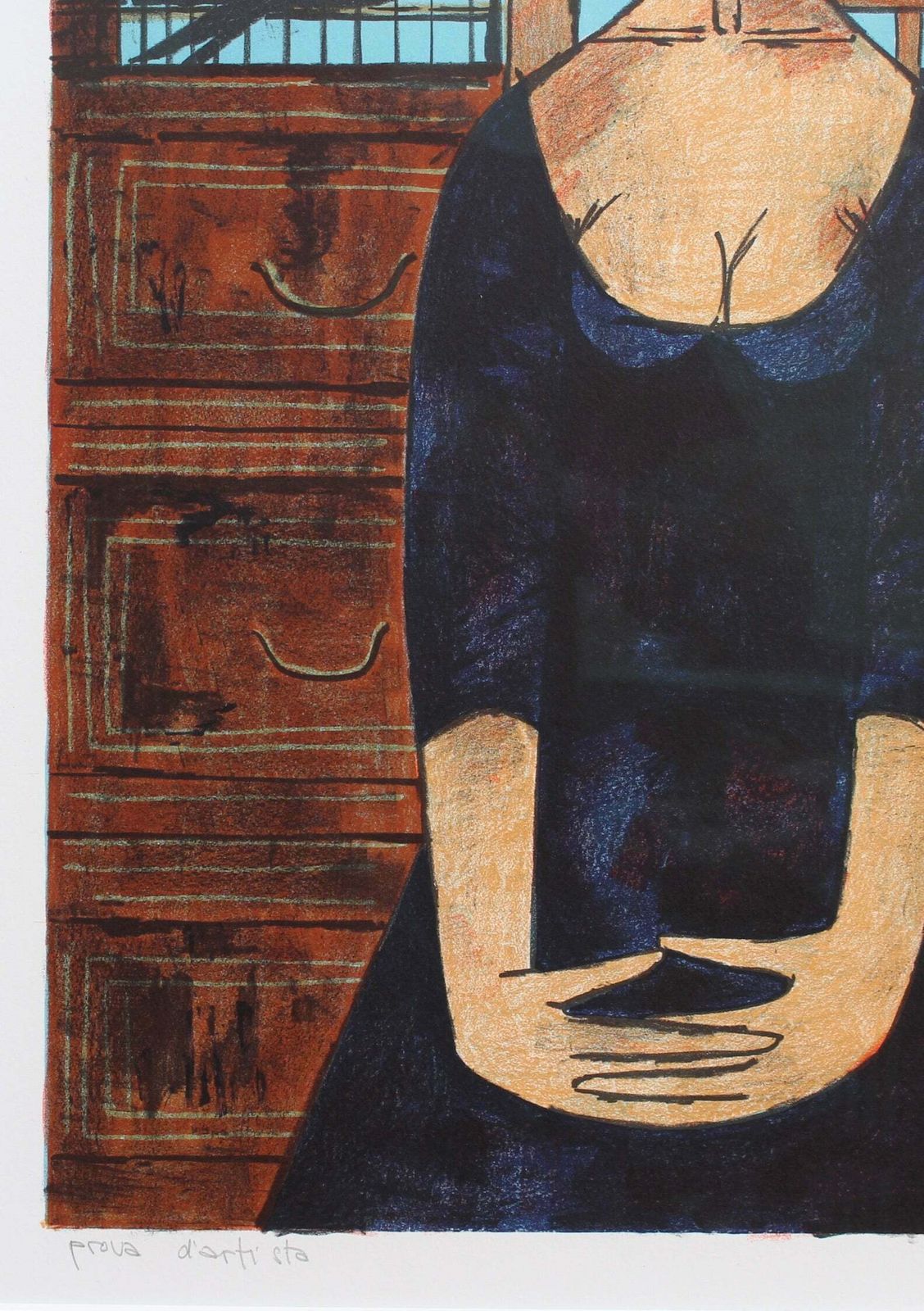'Melancholic Muses VI' By Vicenç Caraltó (Circa 1960s) photo buy