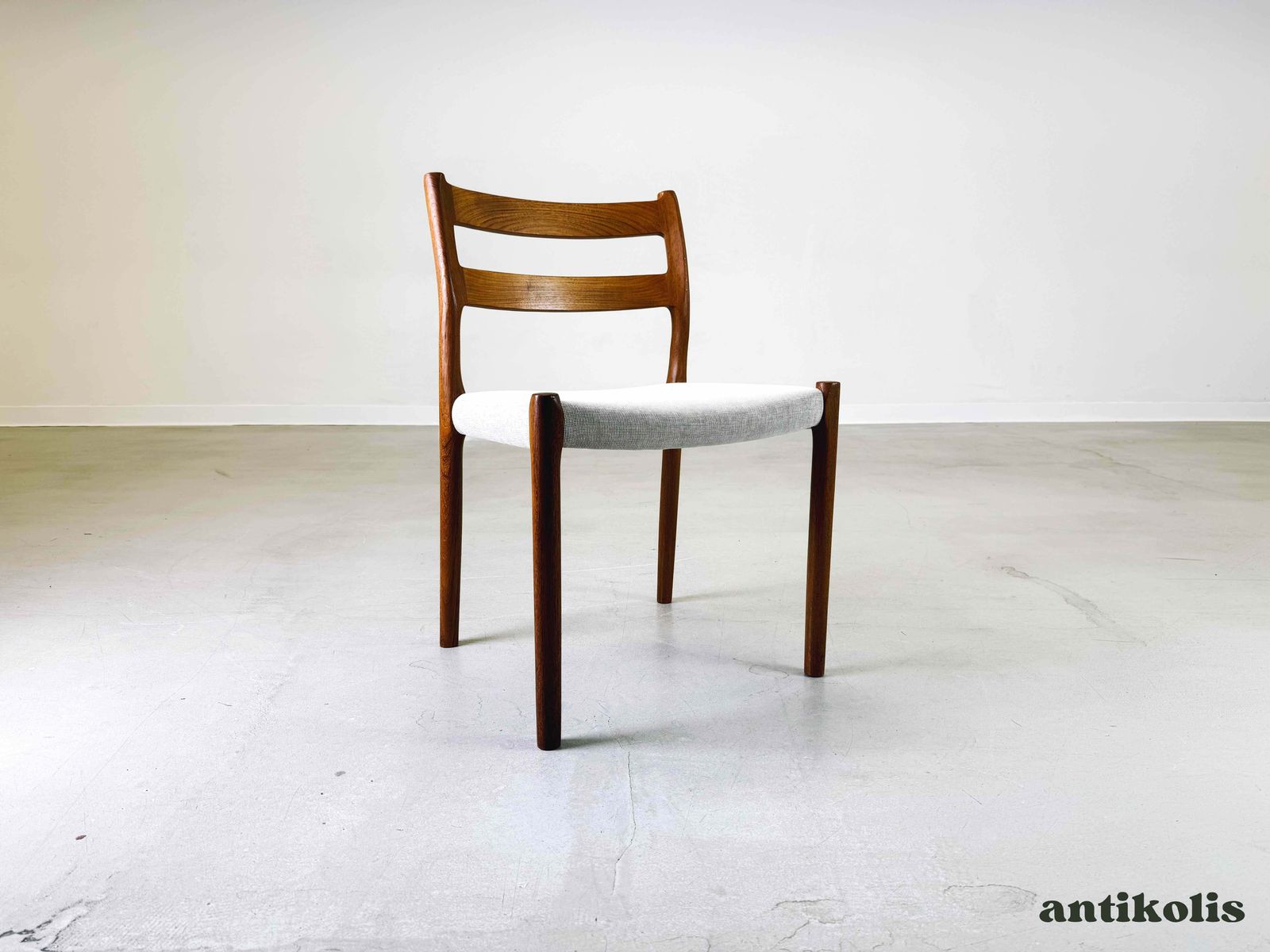 Set Of 3 Mid Century Chairs Niels O Moller Jl Møllers Model 84 photo buy