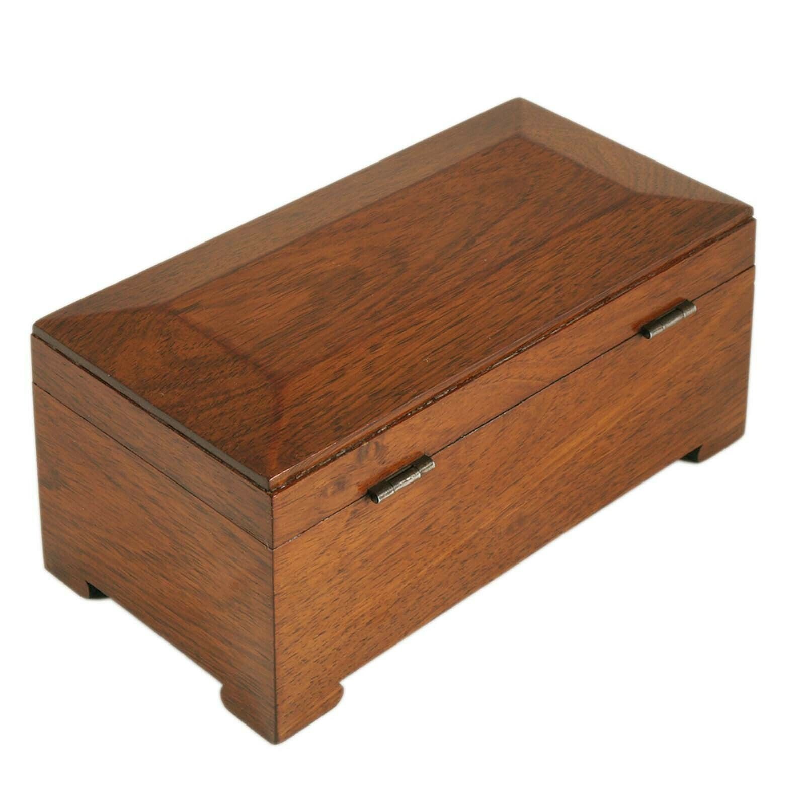 Mid Century Jewelry Box In Mahogany By Tommaso Barbi Per Bottega Gadda Milano