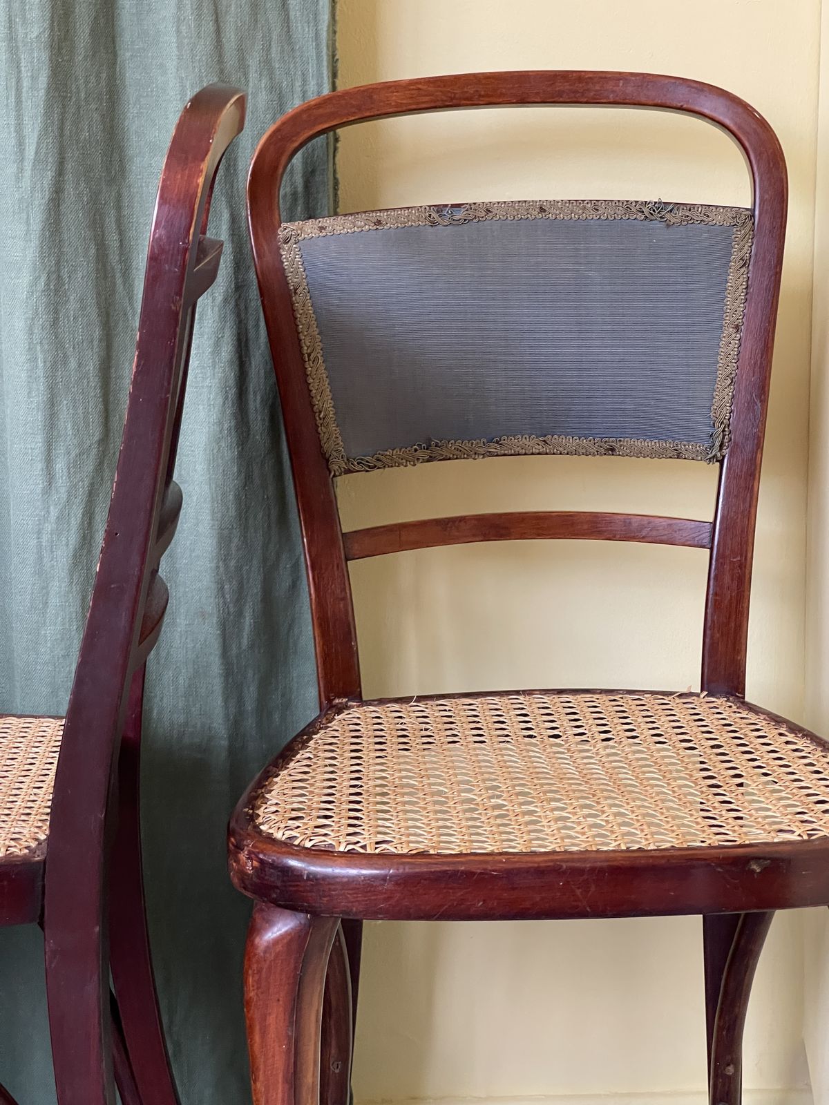 Pair Of Original Bentwood Thonet Chairs Model No 461 photo vinterior
