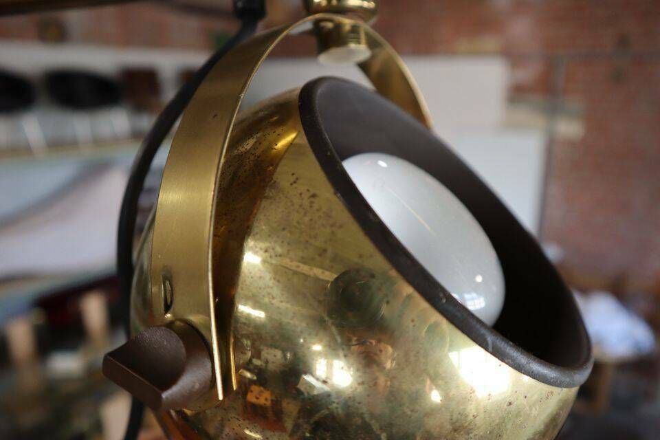 Set Of Vintage Brass Ceiling And Wall Lamps By Sische Leuchten, Germany 1960's. photo 2339.0