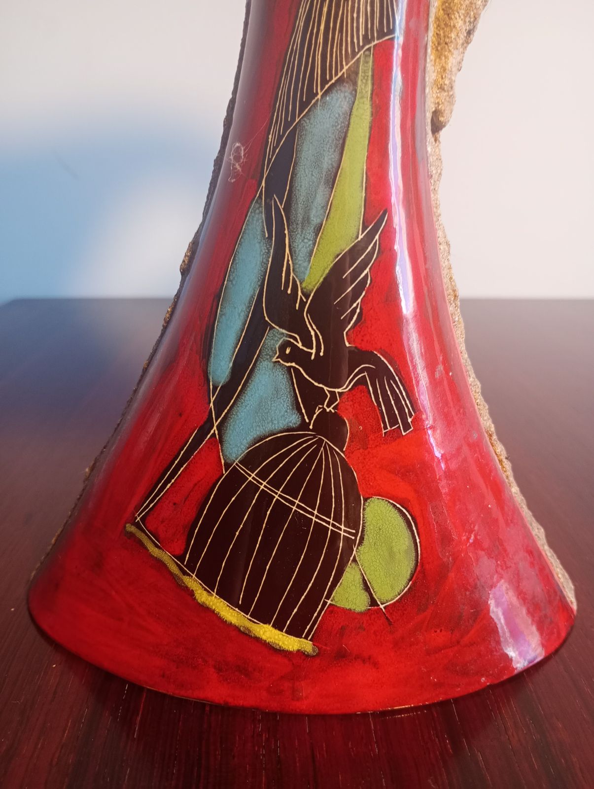 Vase By Coronetti Cunardo, Italian Modern Mid Century 1950s photo vinterior