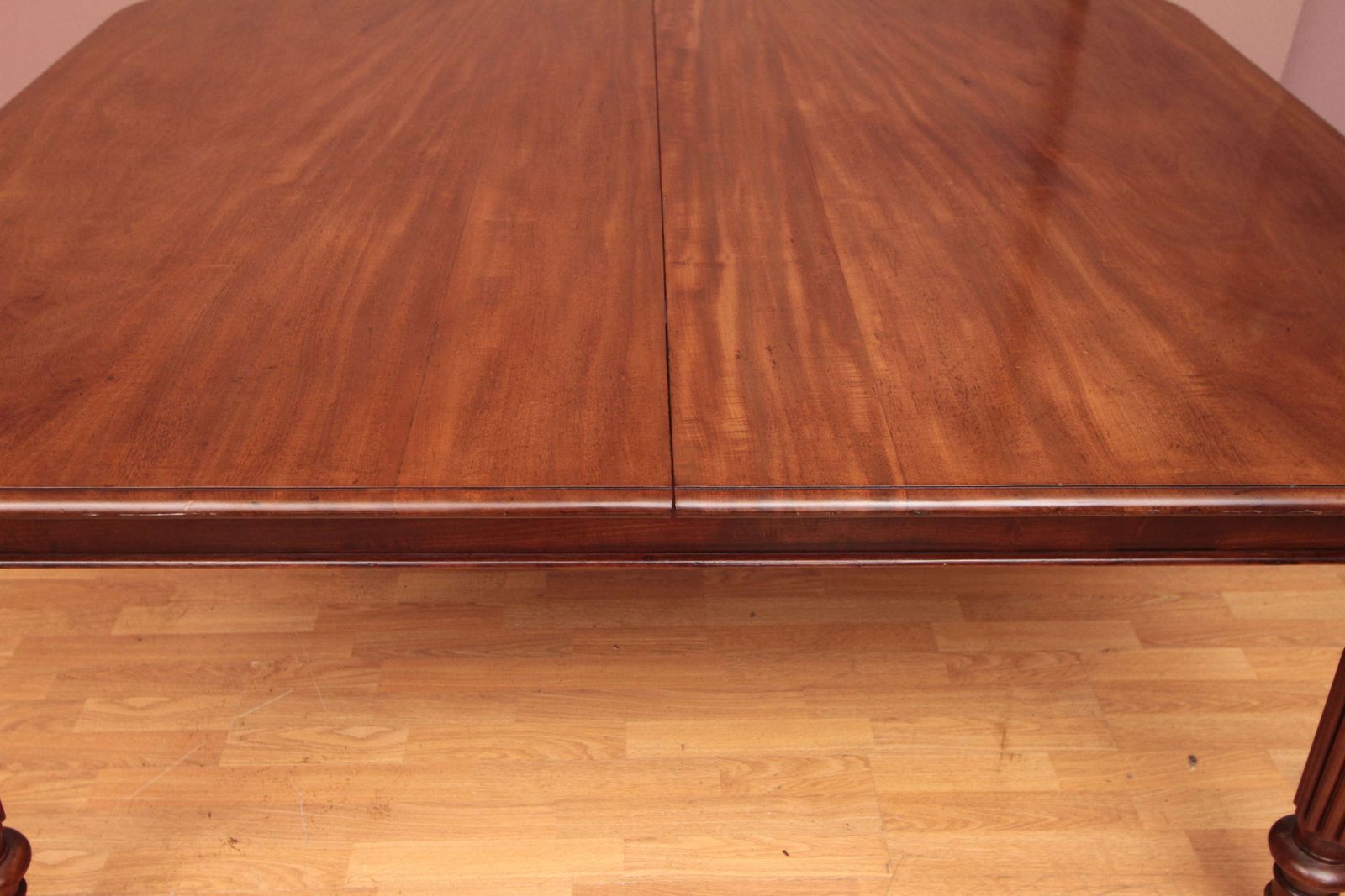 6500.0 A Cuban Mahogany Extending Dining Table C1820 By Charles Stewart photo