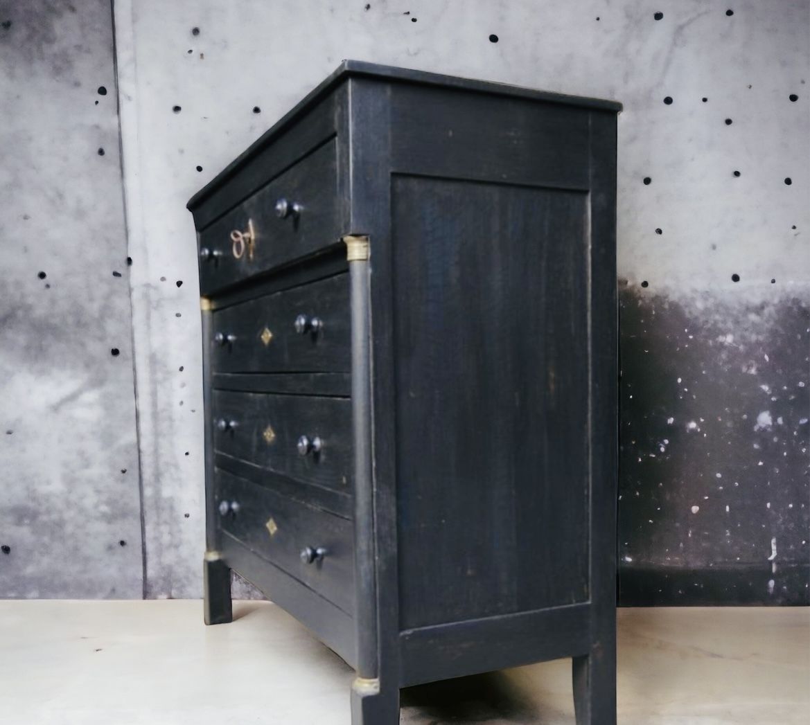 French Empire 1800s Chest Of Drawers photo for sale