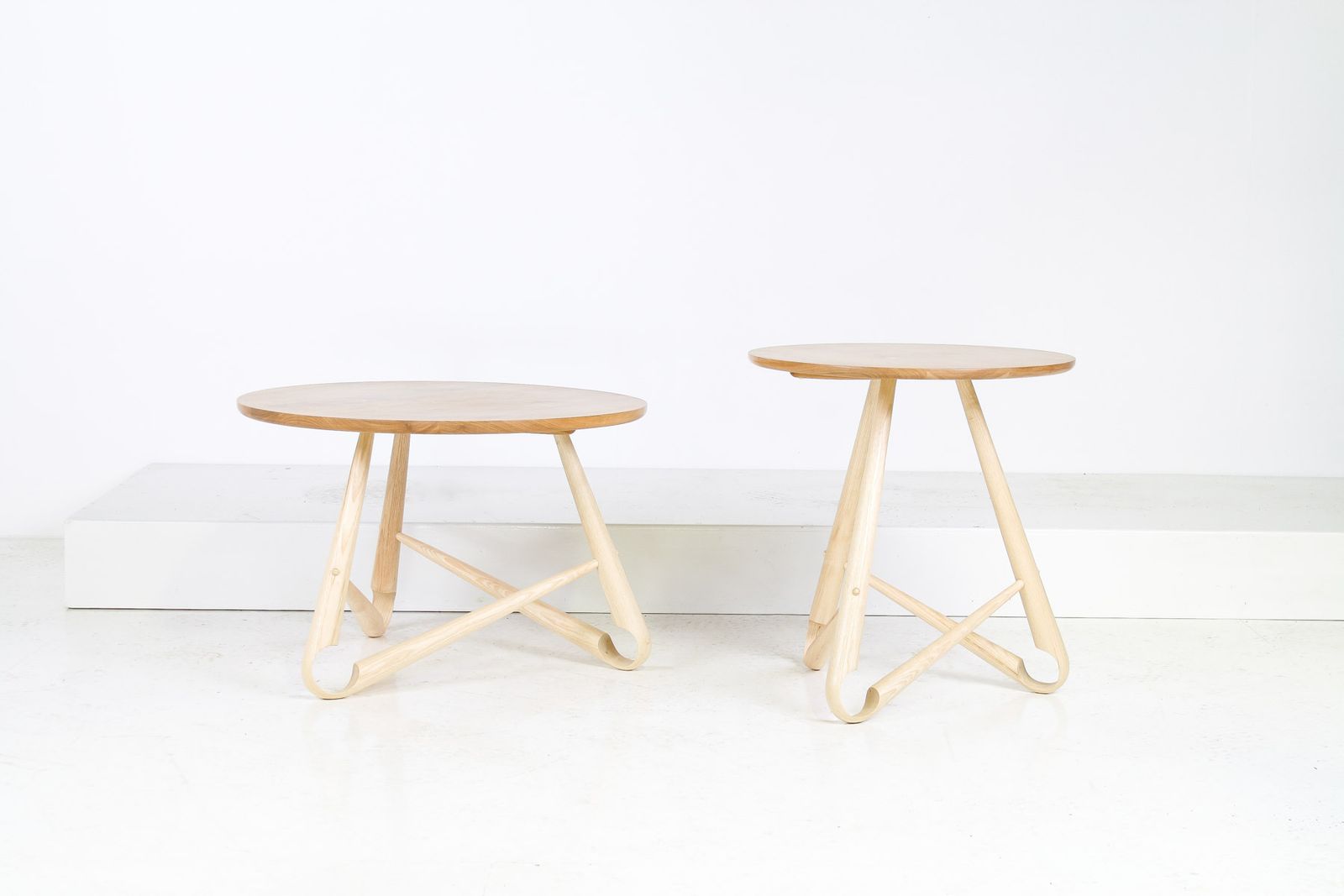 Handcrafted Bentwood Side Table ‘Sŵs’ Collection – By Welsh Artist Dylan Glyn photo vintage
