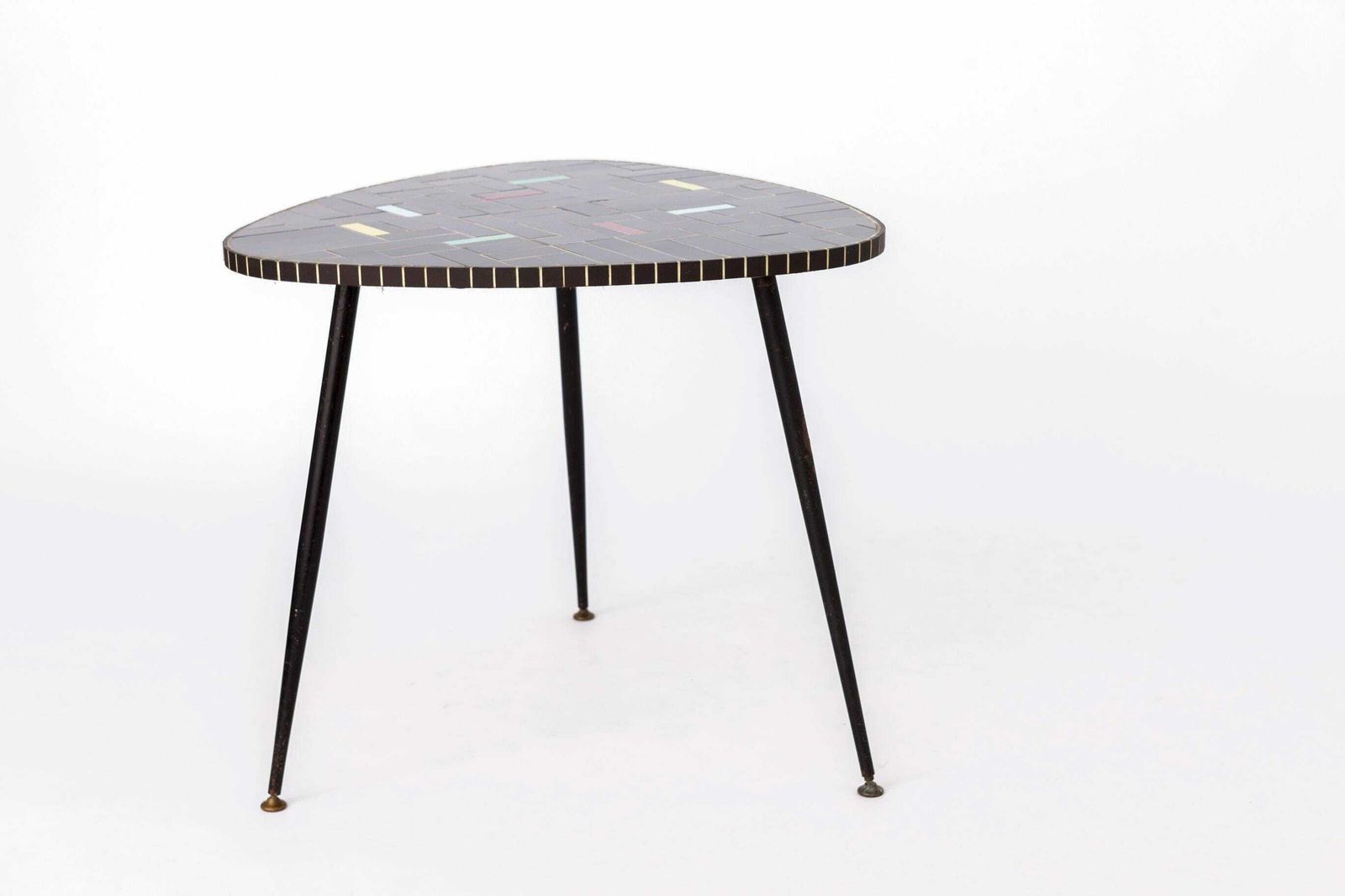 2 Rockabilly Vintage Side Tables 1960s photo furniture