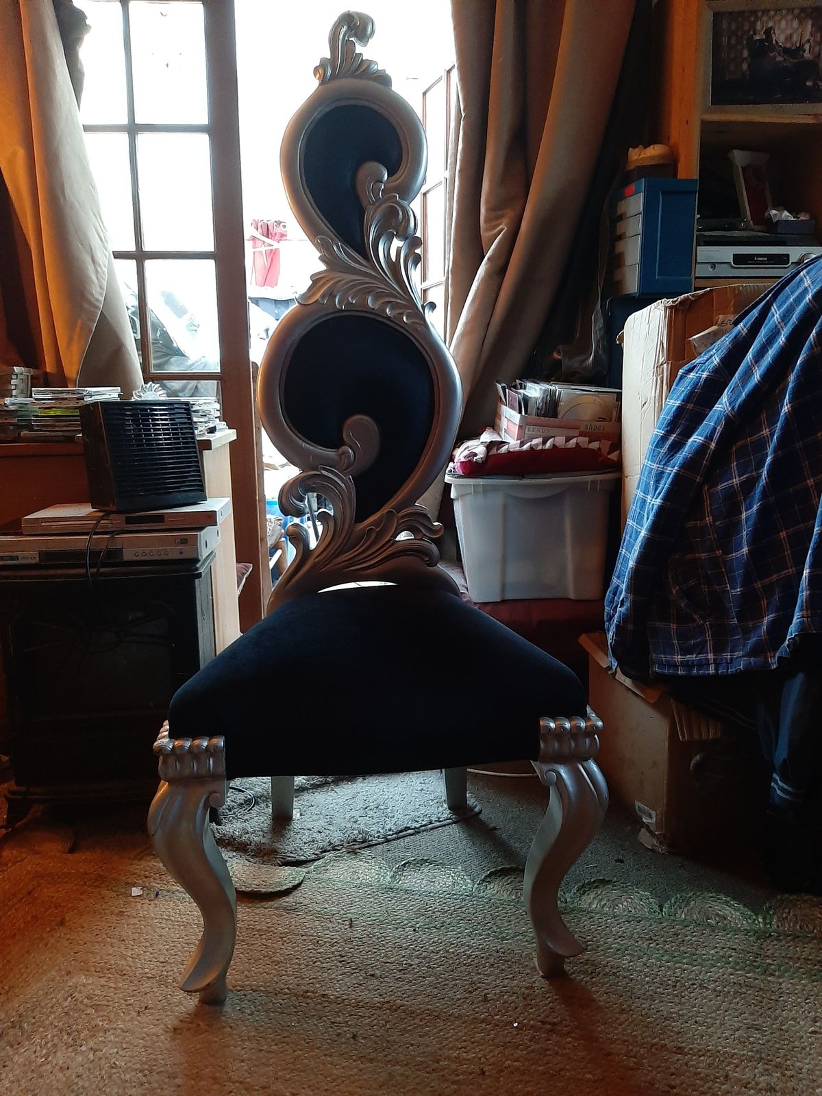 Louis XV Style Chalet Back Style Chair photo furniture