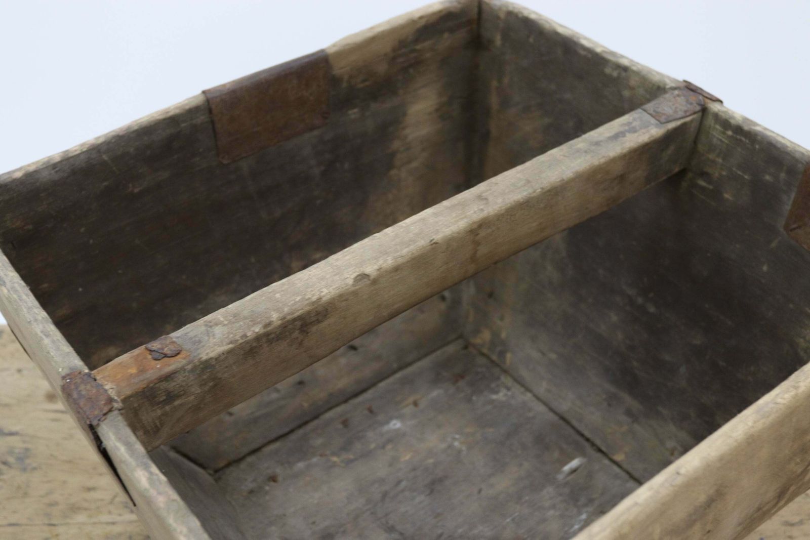 Chinese Antique Wooden Paddy Field Trug (2) photo for sale