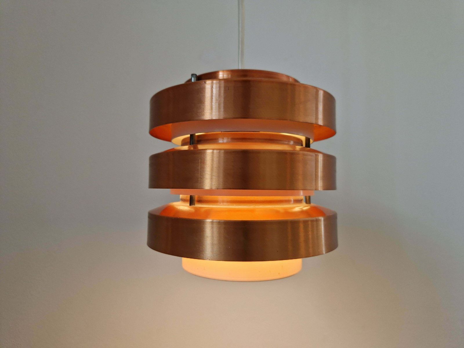 Midcentury Rare Pendant, Denmark, 1970s photo furniture