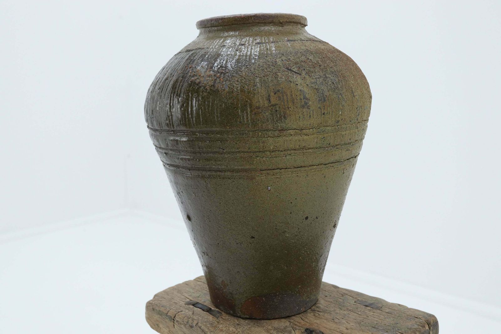 Small Antique Chinese Rice Wine Jars (6) photo furniture