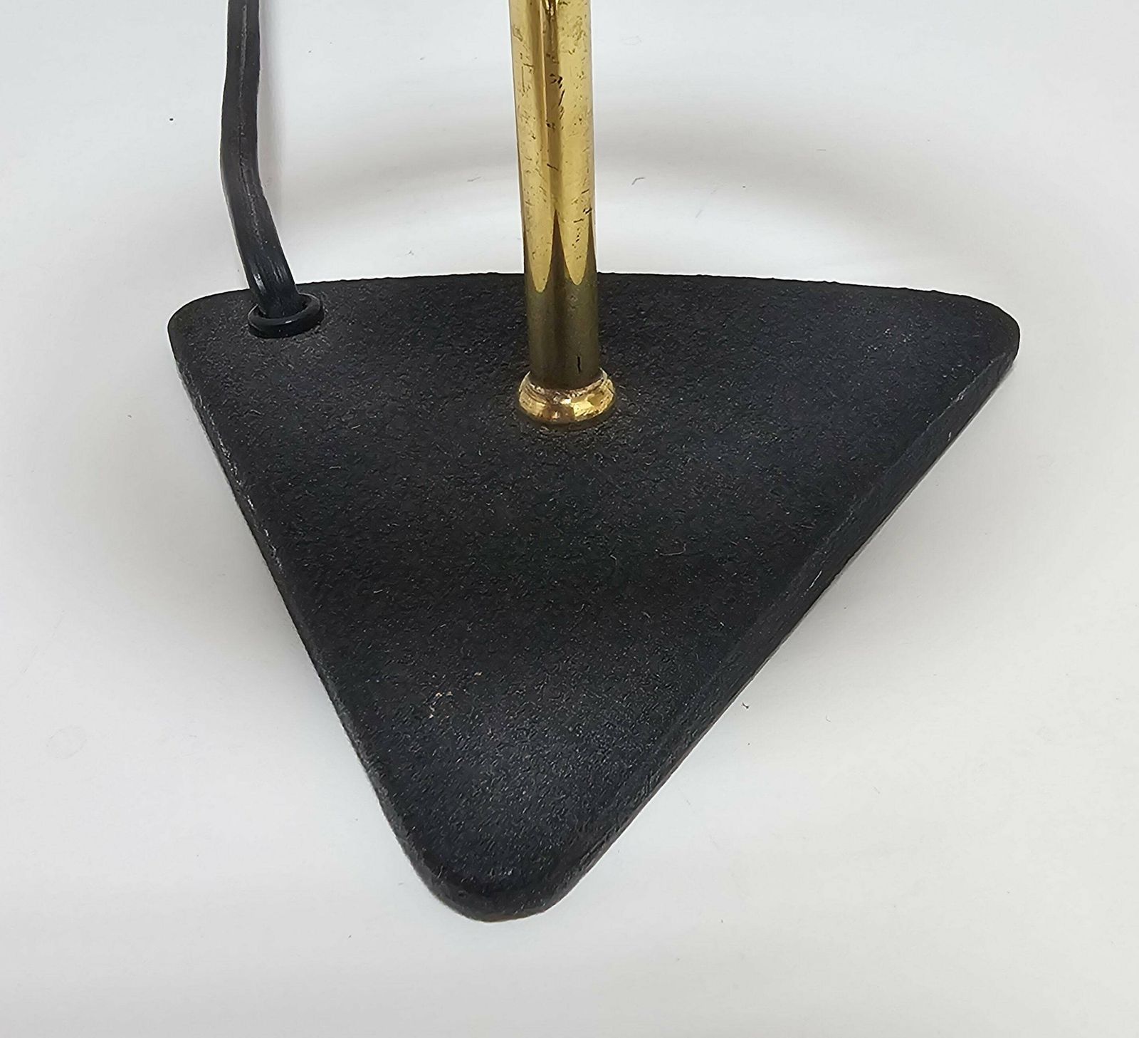 Pair Of Mid Century Modern Table Lamps In Style Of Carl Aubock // Made In Austria In 1940s photo vintage