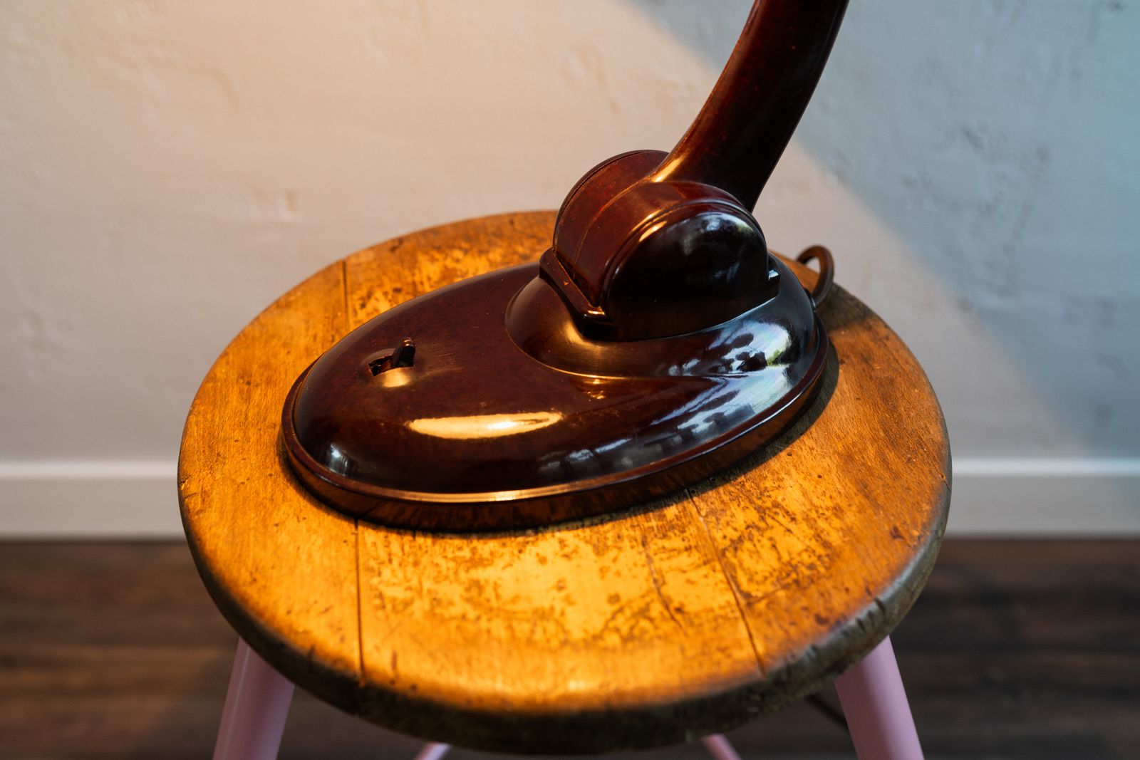 Art Deco Bakelite Desk Lamp Futurit 202 By Gummon Bratislava, Slovakia, 1930s photo for sale