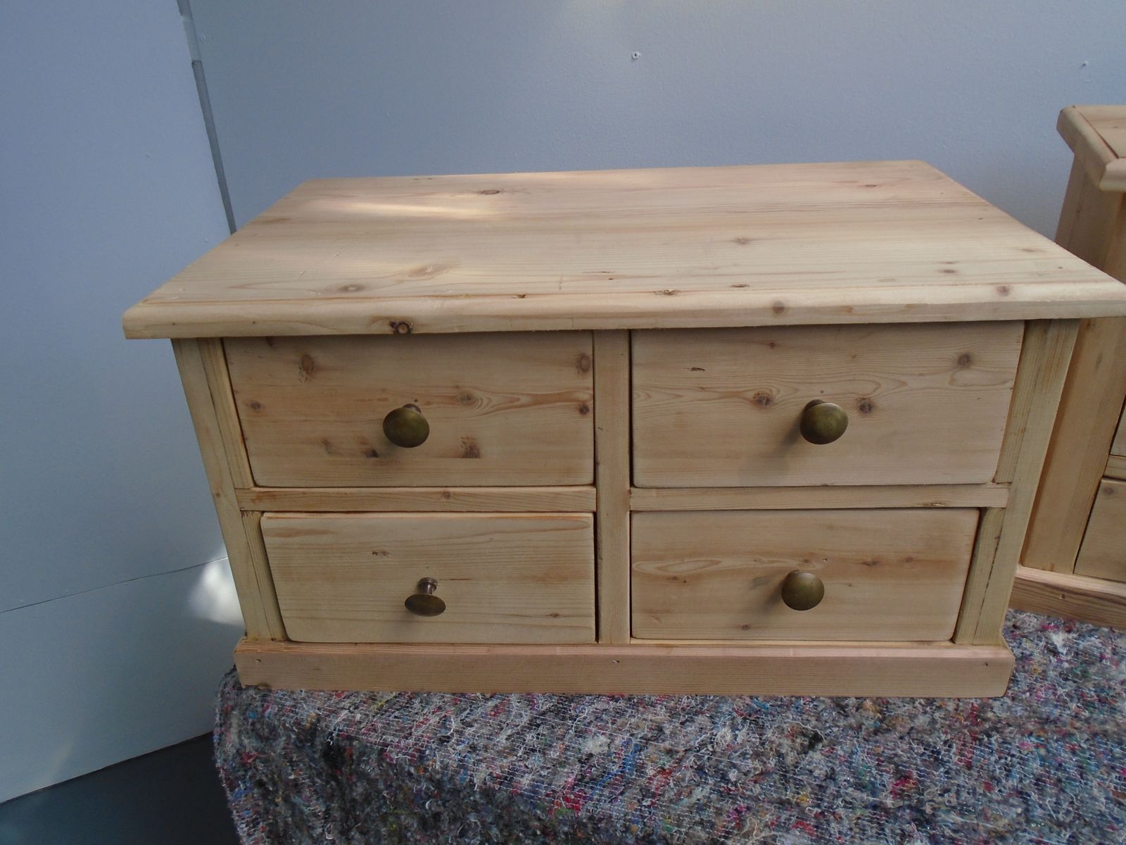A Set Of 4 Miniature Banks Of Drawers To Paint / Wax For Pine Lovers photo furniture