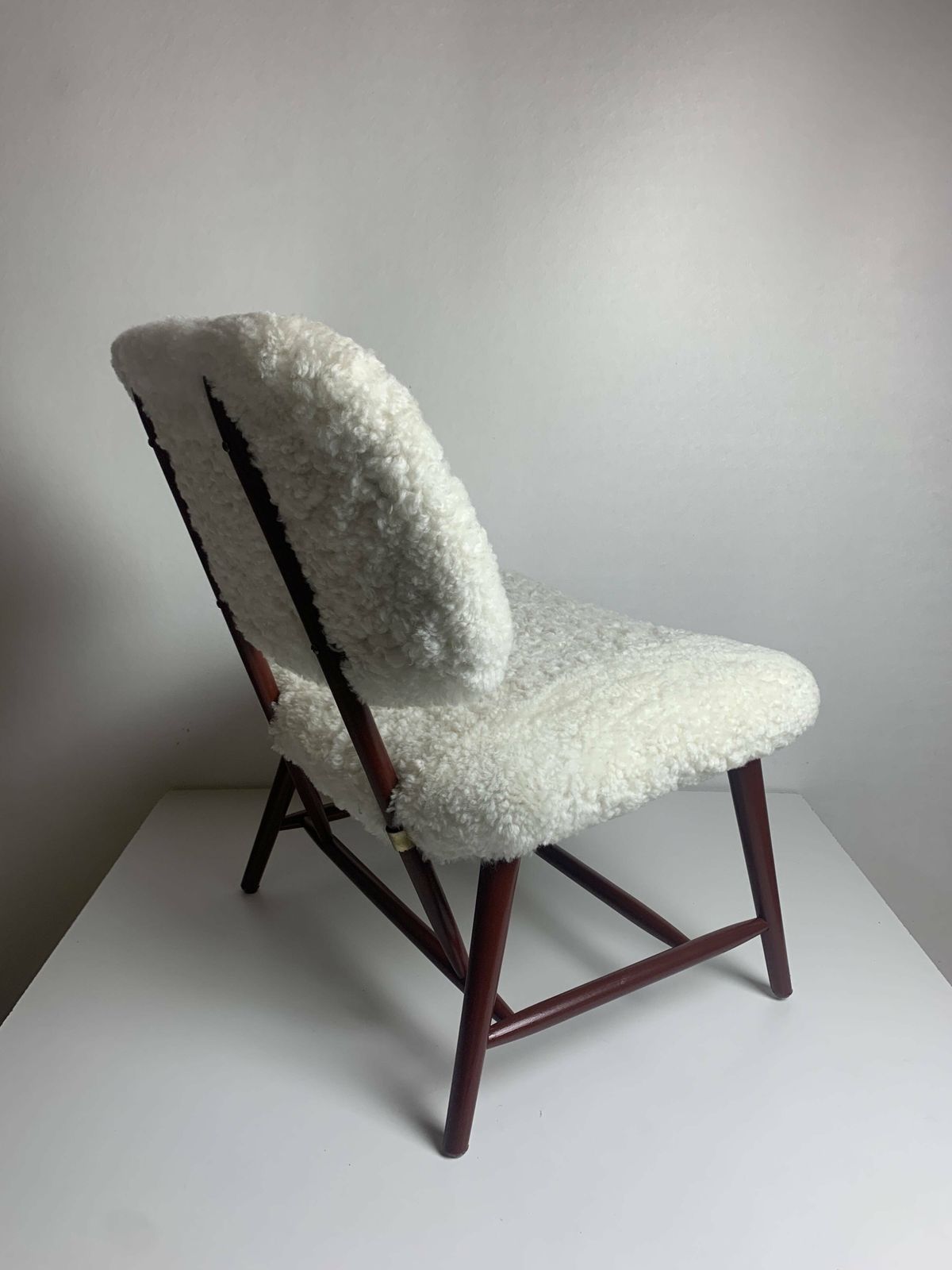 photo vinterior Scandinavian Swedish Midcentury Lounge Or Easy Chair By Alf Svensson, Model Teve, 1950s