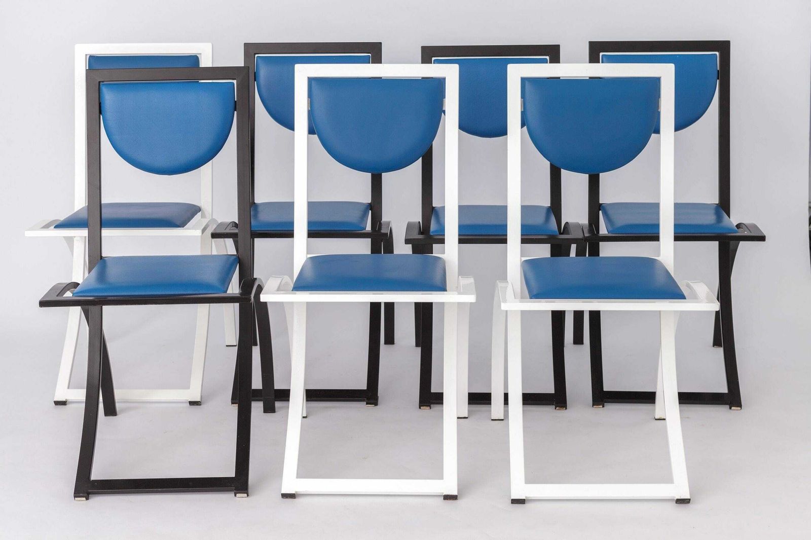 photo furniture 4 Dining Chairs By Karl Friedrich Förster For Kff Germany, 1980s, Set Of 4