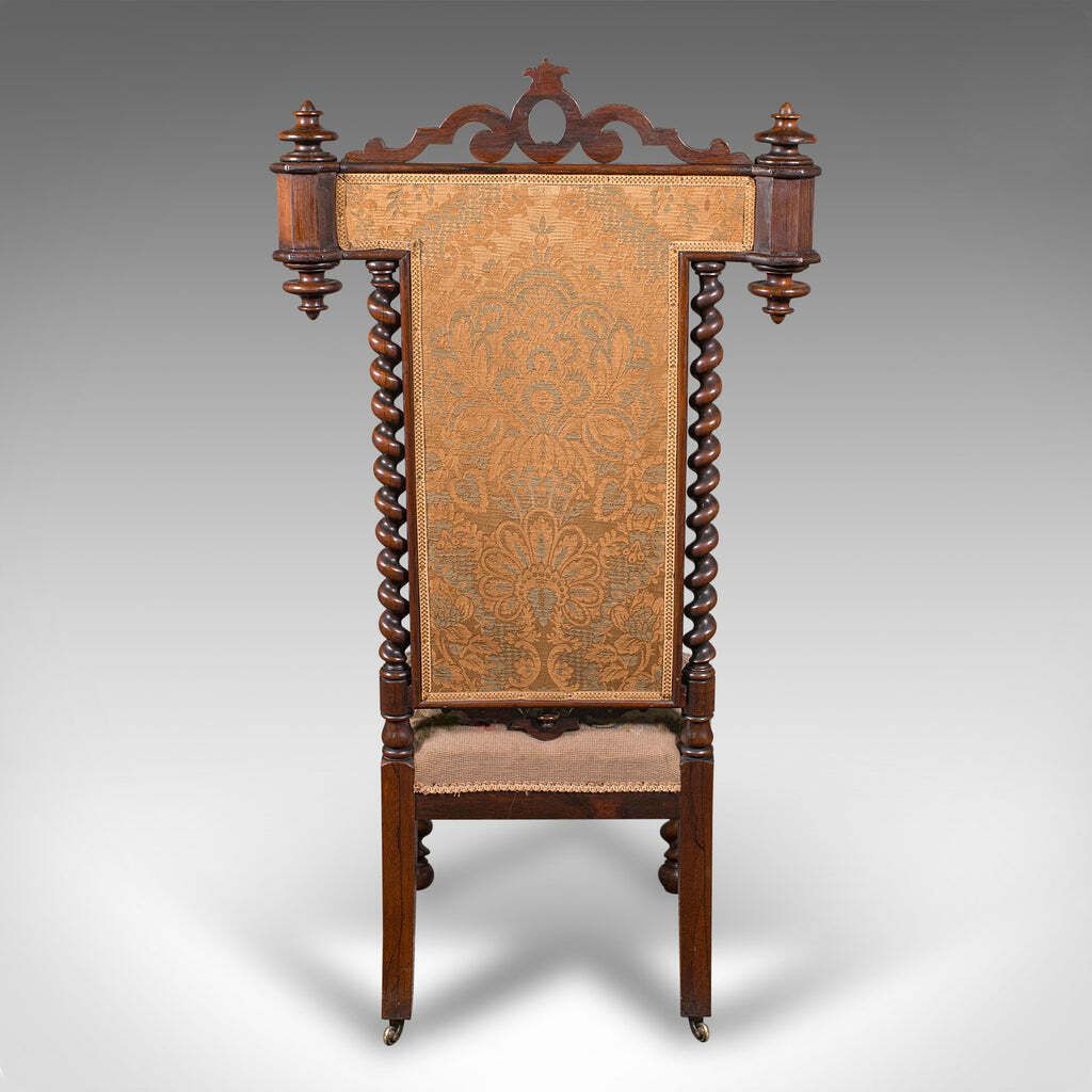Antique Rector's Prie Dieu Chair, English, Ecclesiastical Prayer Seat, Regency photo 1695.0
