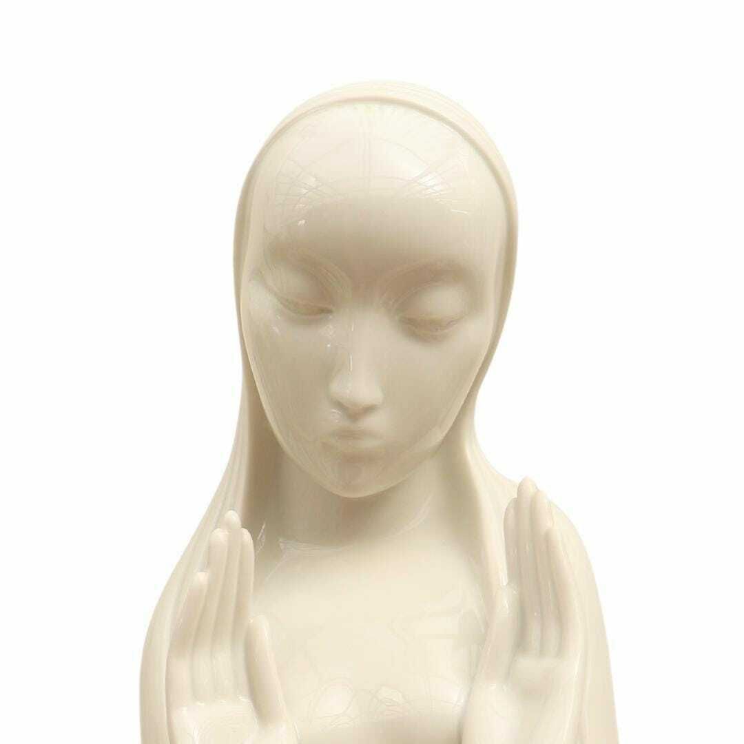Modernist Madonna Bust By Hans Knsel, Art Deco Madonna C 1930's. photo for sale