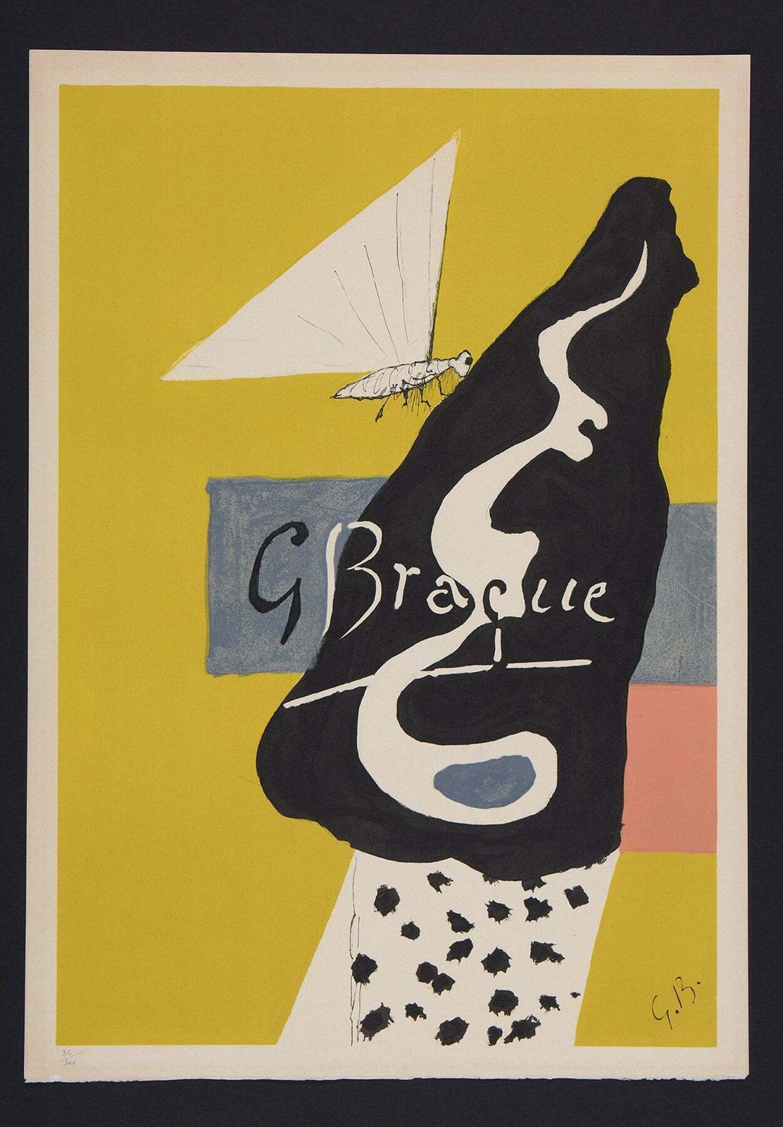 Poster For Braque Graveur (Before Text)  (1963) photo for sale