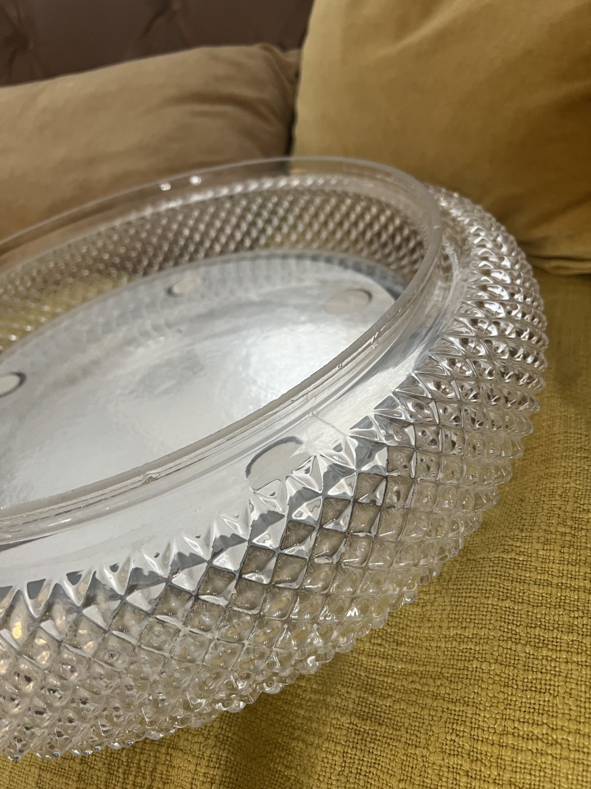 1960s Illuminated Original Limburg Crystal Glass Mirror photo buy