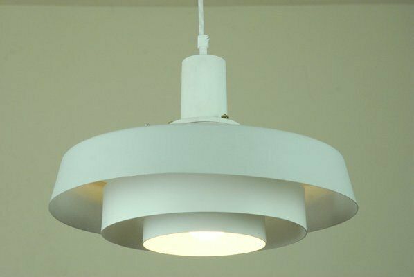 Rare Uncatalogued Pendant Lamp By Jo Hammerborg For Fog & Mørup, Denmark, 1960s