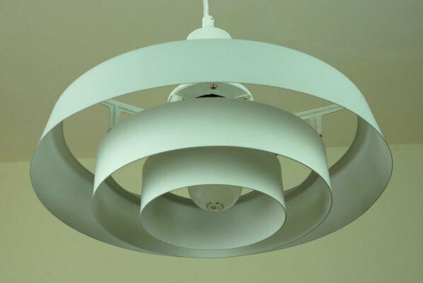 Rare Uncatalogued Pendant Lamp By Jo Hammerborg For Fog & Mørup, Denmark, 1960s photo vinterior