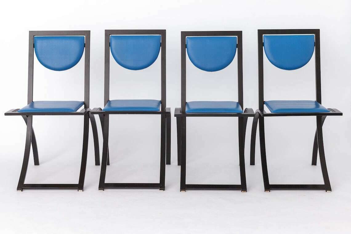 7 Dining Chairs By Karl Friedrich Förster For Kff Germany 1980s Set Of 7 photo furniture
