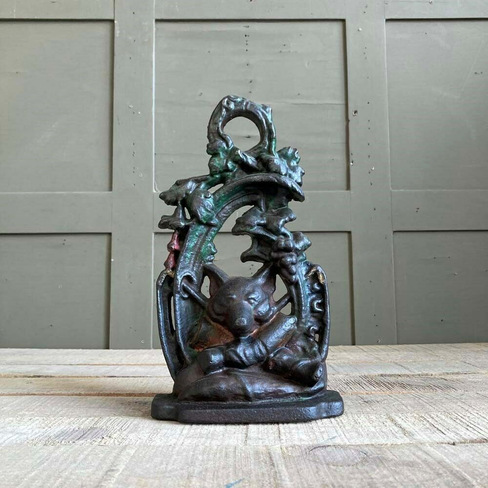 Victorian Fox Door Stop, 1800s