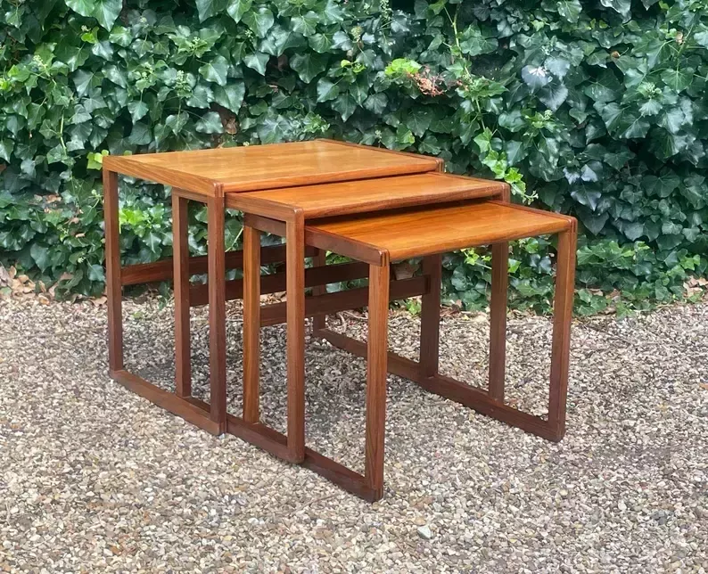 Vintage 1970’s Nest Of Tables, 1970s