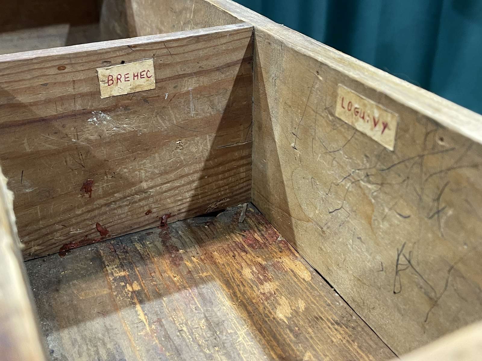 photo for sale Flat Desk From The Beginning Of The 20th Century In Fir