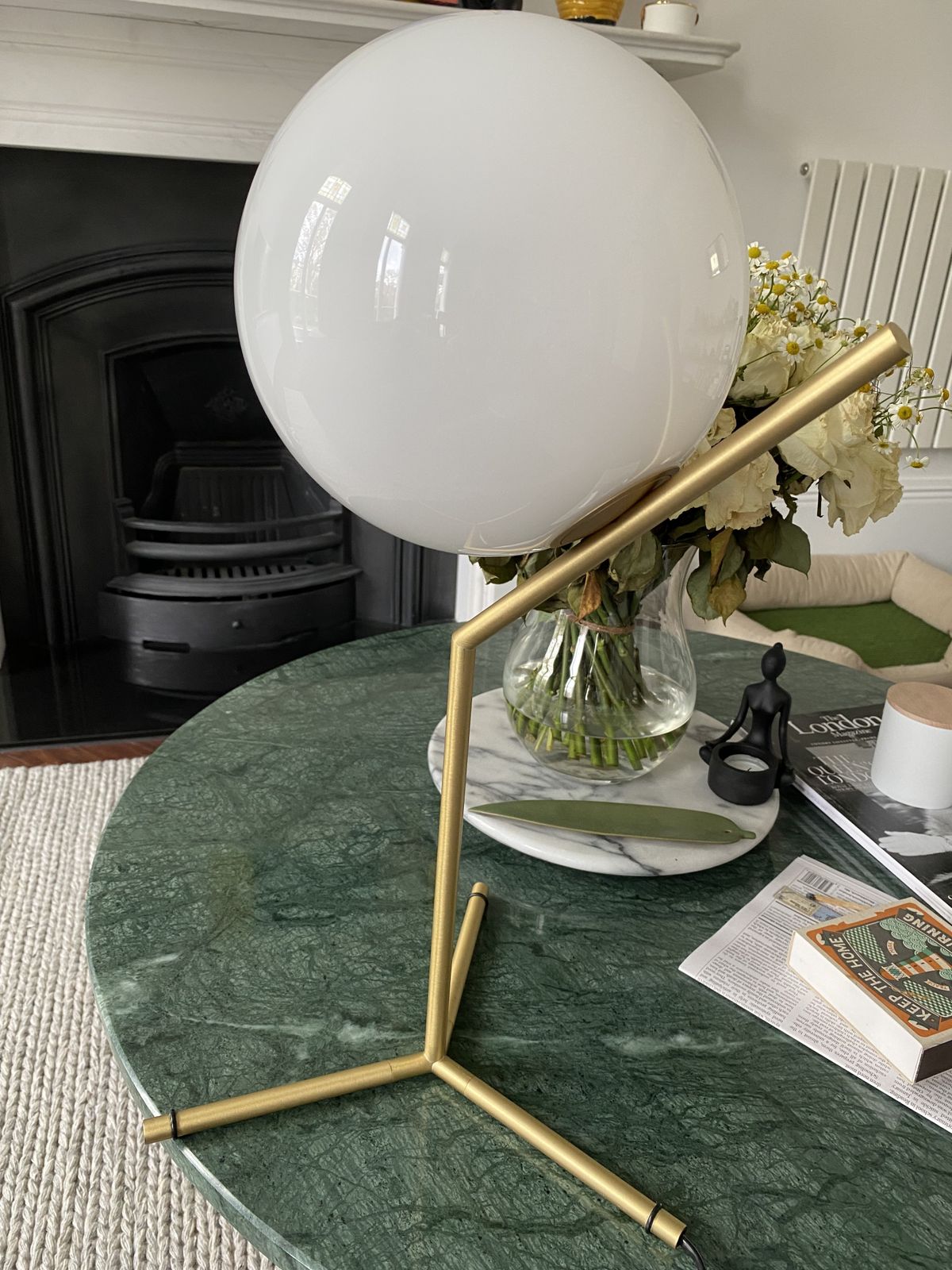Flos Brass Lamp photo furniture