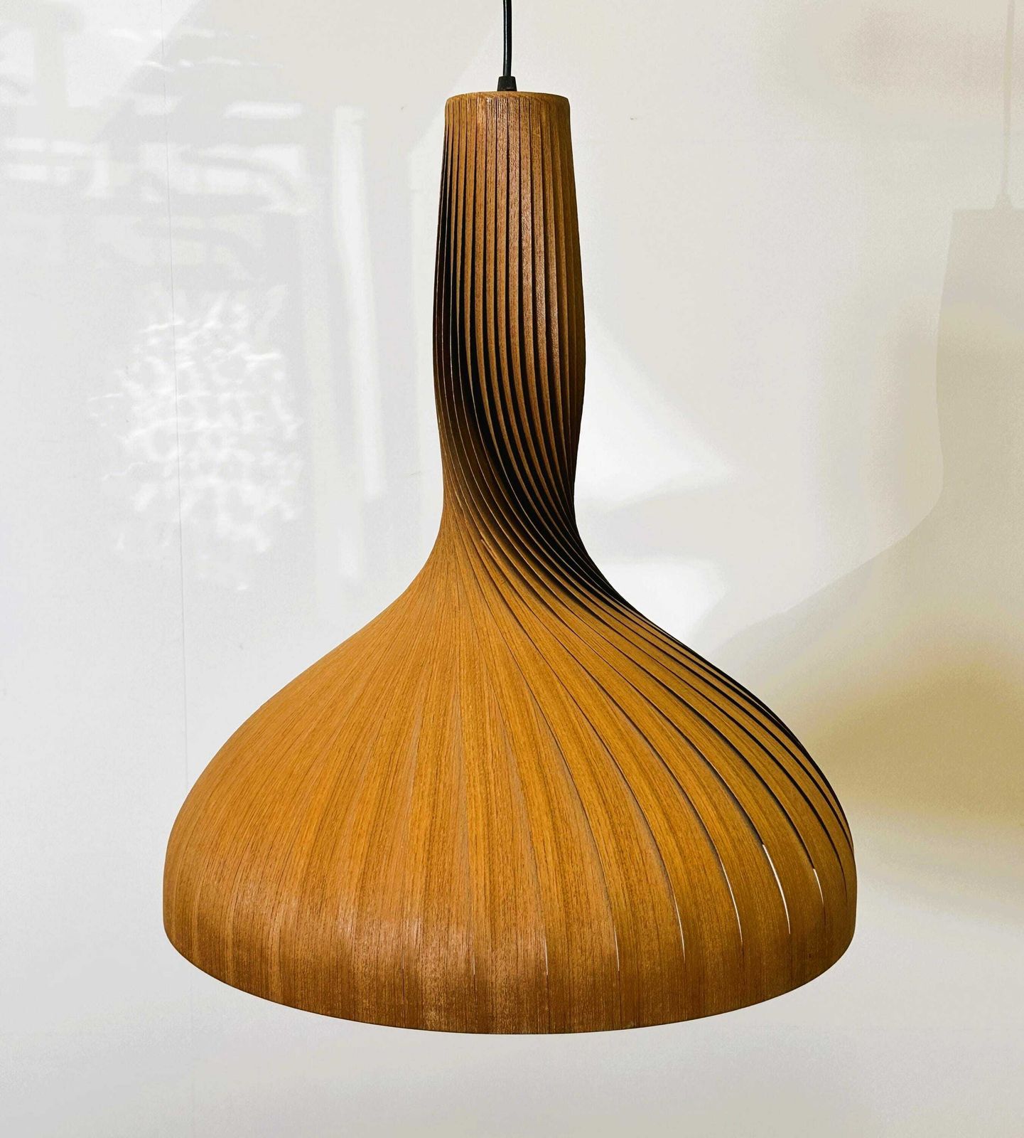 Swirling Pine Pendant By Hans Agne Jakobsson, Sweden, 1960s. photo furniture