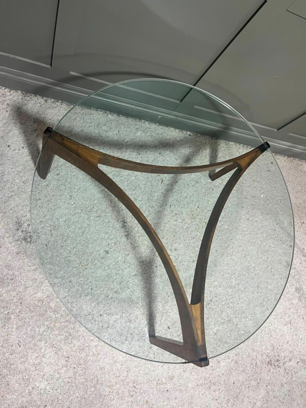 Danish Coffee Table By Sven Ellekaer Glass Top Made By Christian Linnebergs 1960 photo Furniture