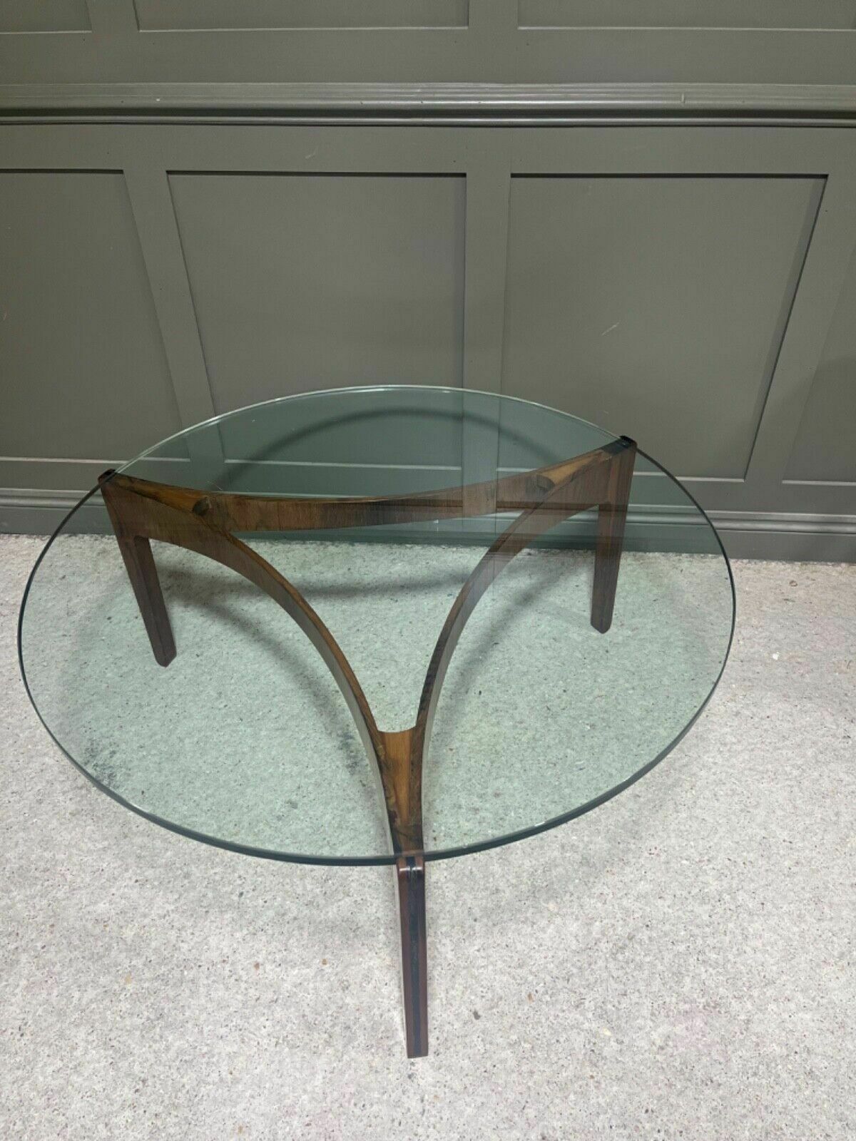 Danish Coffee Table By Sven Ellekaer Glass Top Made By Christian Linnebergs 1960 photo buy