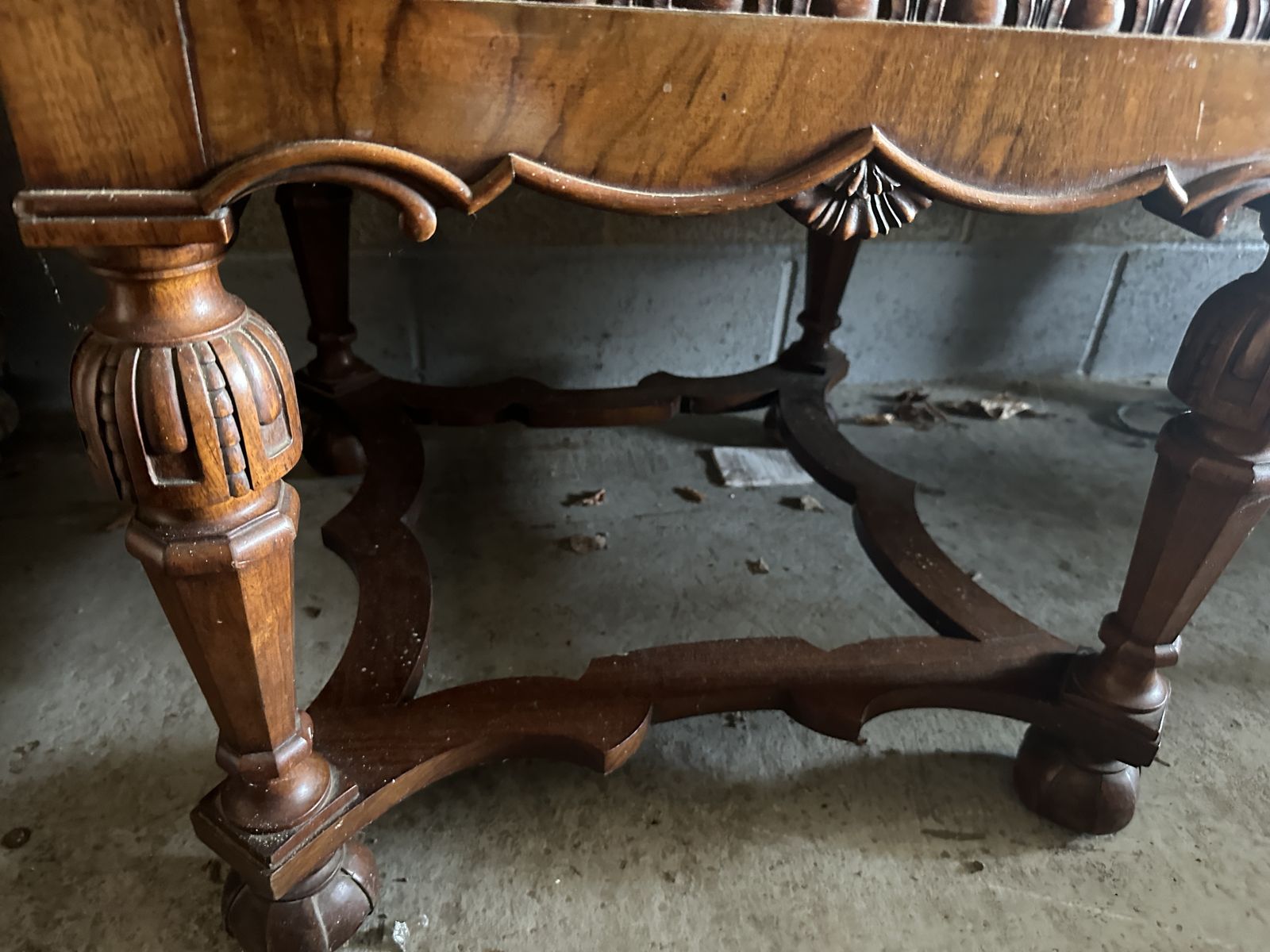 Edwardian Mahogany Sideboard | Ornate Carved Credenza photo for sale