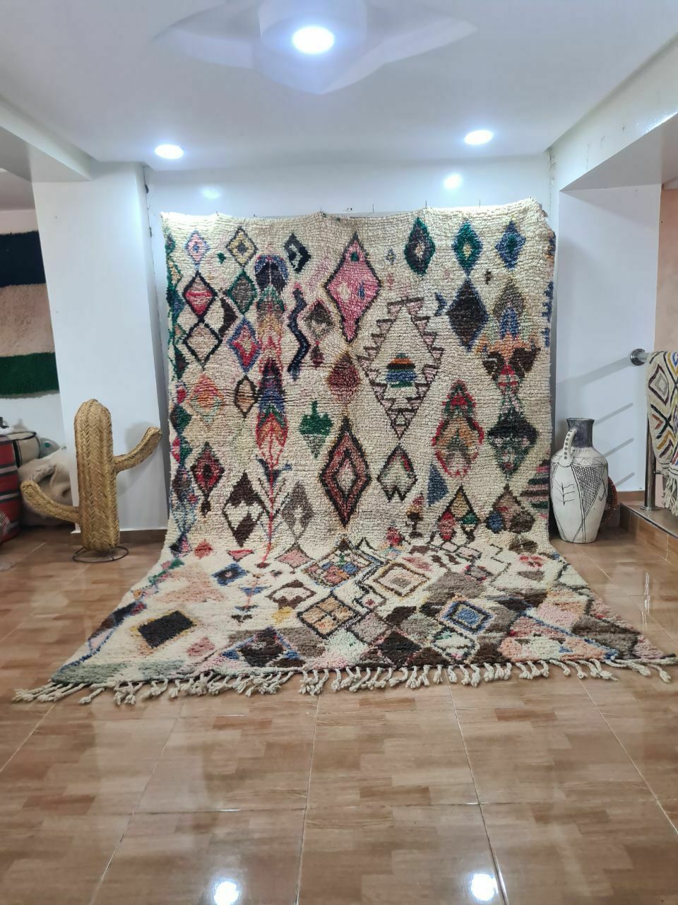 300x200 Cm Berber Moroccan Rug photo furniture