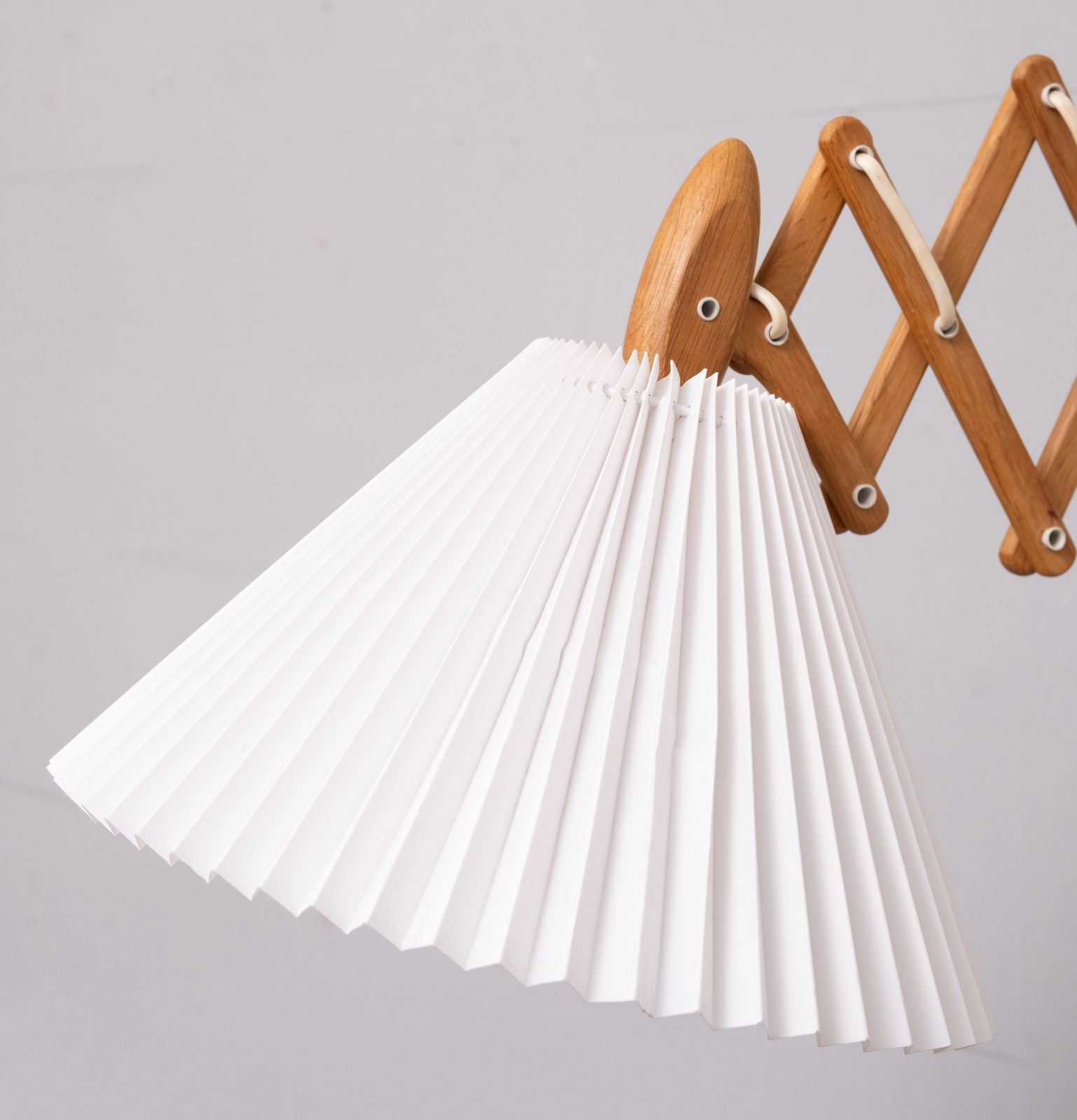 photo furniture Oak Scissors Wall Lamp Le Klint 1950s Denmark