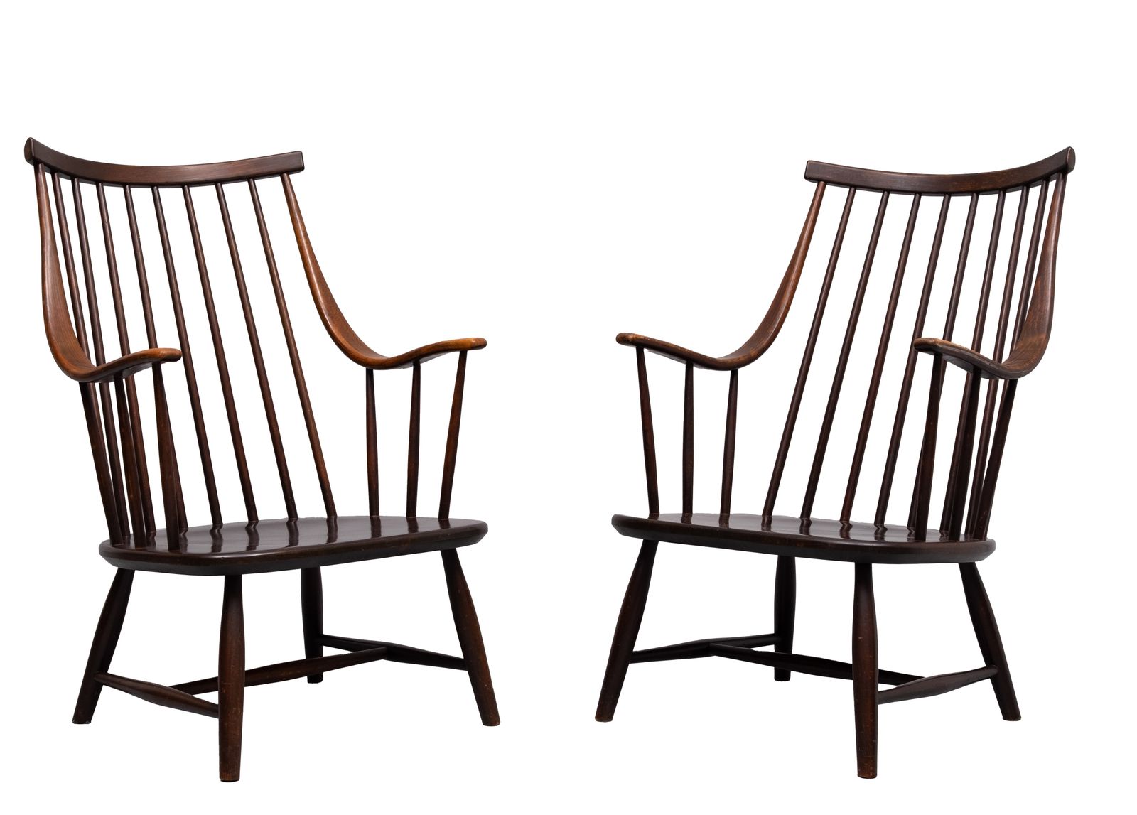 Swedish Grandessa Spindle Back Lounge Chair By Lena Larsson For Nesto photo 700.0