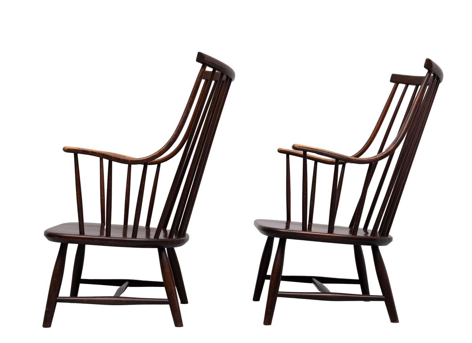 Swedish Grandessa Spindle Back Lounge Chair By Lena Larsson For Nesto photo buy