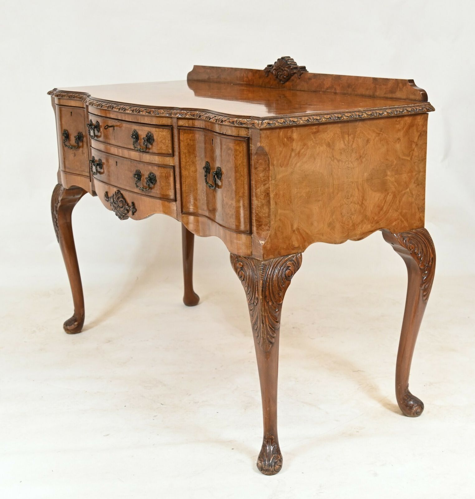 Walnut Epstein Sideboard Antique Serving Table 1930s photo furniture