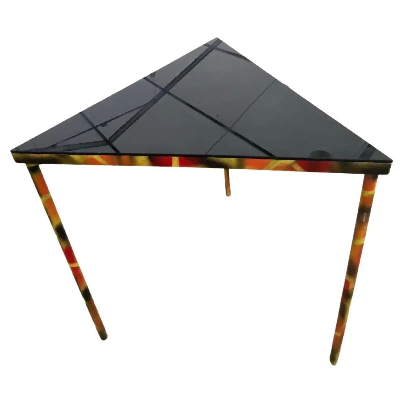 Eastern Bloc Industrial Side Table 1970s Czechoslovakia